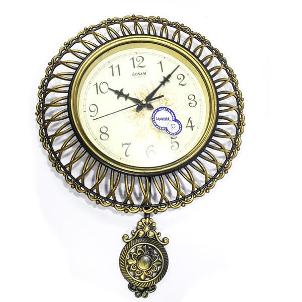 Sonam Quartz Pendulum Wall Clock