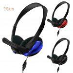 SP GM-006 Wired Gaming Headset Stereo Volumn Control Headphone with Microphone