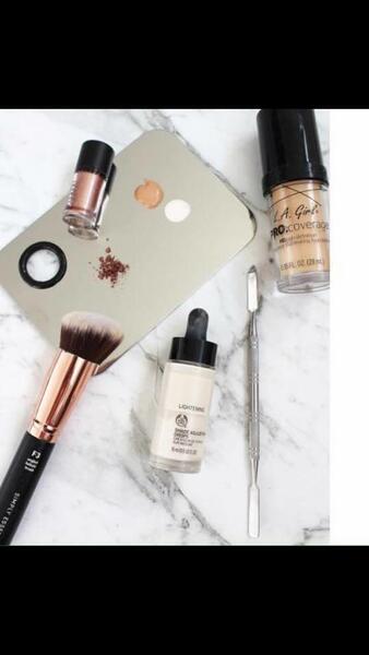 Stainless Steel Makeup Mixing Palette