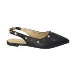 Studded Back Open Close Shoe with Strap