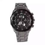 Supa Black Dial Genuine Watch for Men