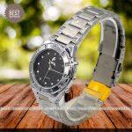 Supa Stainless Steel Round Shape Fashionable Couple Watch For Women