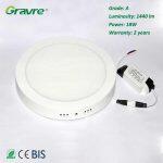 Surface Led Panel 18W Round