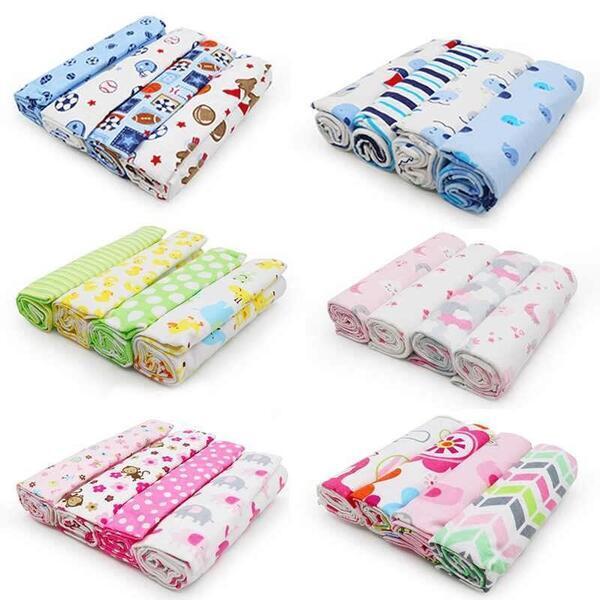 Swaddle for Newborn Baby 4ps Set Cotton