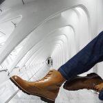 Takura Brown Hi Brogue Derby Casual Leather Boots For Men (Xj003)