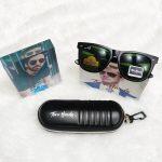 Tom Hardy Wayfarer Flat Square Uv400 TH-2140 Black Sunglass For Men