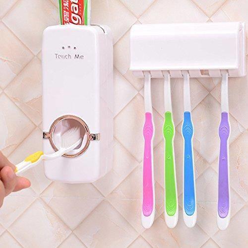 Toothbrush Holder Sets Automatic Toothpaste Dispenser Toothbrush Family Sets Rs