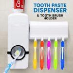 Touch Me Automatic Toothpaste Dispenser / Brush Holder With Squeezer / Manual Toothpaste Dispenser