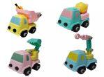 Toys 4 Pack Set Engineering Vahicle