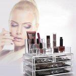 Transparent Makeup Organizer