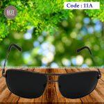 Trendy luxurious Fashionable Black Frame With Black Frame Club Polozired Sunglass For Men
