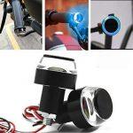 Turn Signal Led Light Blinker Indicator Handle Bar End White Blue Colour2X Motorcycle DRL