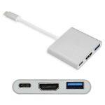 Type-C To HDMI/USB/Type Connecter [Macbook Cable]