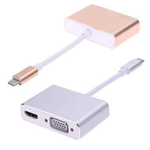 Type C To VGA USB 3.0 Adapter Supports 4K