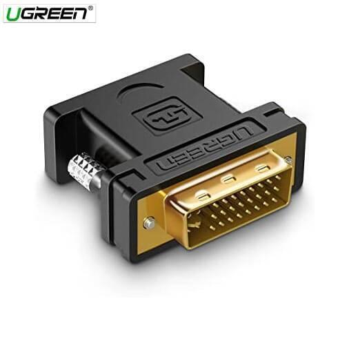 UGREEN-DVI (24+5) male to VGA female converter