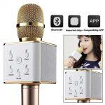 Usb Wireless Bluetooth Q7 Karaoke With Speaker