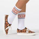 Vans  Leopard Authentic Vn0A2Z5Iv4V Printed Shoes For Women - 9201