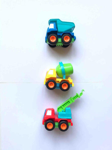 Vechicles Trucks For Kids Three Sets Non Breakable