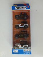 Vehicles Trucks Toys For Kids 4 Sets