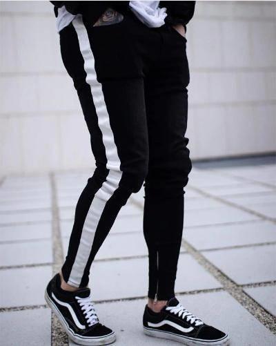 Vintage Comfortable Ripped Pants For Men