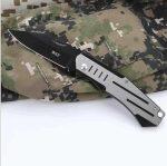 W62 Folding Blade Knife High Temperature Forging Multifunctional Knives For Camping