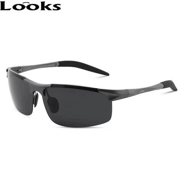 Wayfarer Brand Design Aluminium Polarized Sporty Sunglasses For Men