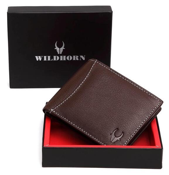 WildHorn Nepal Brown Wallet (WH1256B)