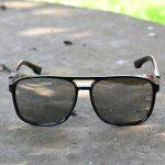 Wind Resistant Sunglasses With Silver Mercury Shades