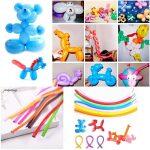 BirthDay Party Event Balloon Animal For BackDrop Decoration with Free Air Pump/Kids Fun Activity Balloons Shapes/Twisting Long Balloons/Twist Balloons