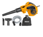 2 In 1 INGCO AB8008 800W Corded Aspirator Blower With Dust Bag, Flexible Tube, Suction Nozzles
