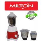 3 Jar Milton 600 Watt Heavy Duty Mixer Grinder ()
