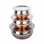 Copper Coated Serving Set