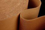 3 ply Brown Packing Cardboard Roll Corrugated Paper Packaging – 100 cm