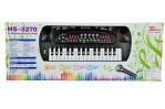 32 Keys HS-3270 Piano Keyboard Toy With DC Power, Mic and Recording Function