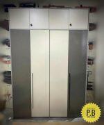 4 Door MDF Board Modern Wardrobe