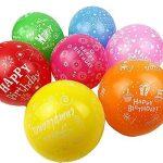 Happy Birthday Printed Theme Birthday Party Decoration Balloons Multi-color