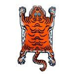 60/90 cm (42)100% wool handmade cut tiger knots a square inch Quality used 50 years price