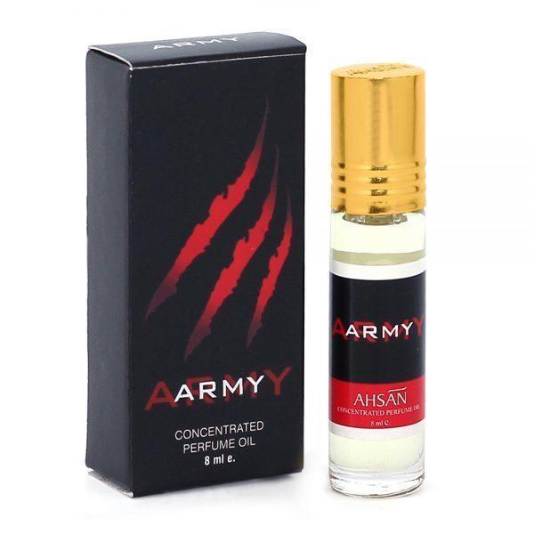 Ahsan Army Roll On Attar (Alcohol Free Perfume)