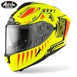 Airoh Spark Vibe Yellow Matt Full Face Motorcycle Helmet