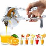 Aluminum Steel Manual Fruit Juicer Hand juicer, Instant Vegetable And Fruit Mixer Orange, Watermelon, Lemon Squeezer, Hand Press Juice Machine For Home