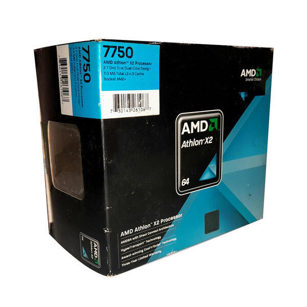AMD Athlon X2 7750 - AD7750WCJ2BGH Processor with Heat Sink Fan