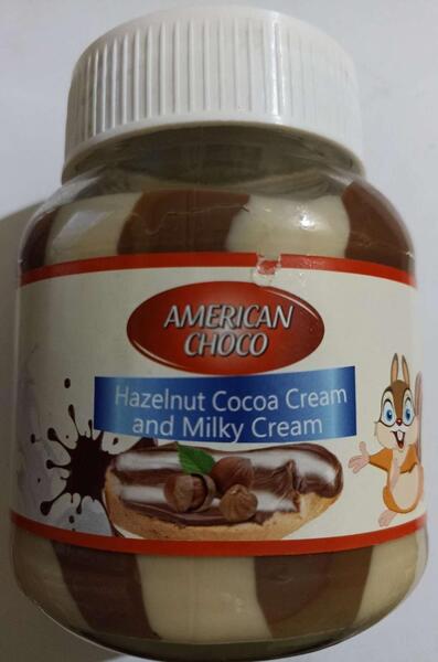 American Choco Hazelnut Cocoa Cream And Milky