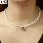 ANX New Trendy Butter Fly Beads Necklace For Women/Pendant