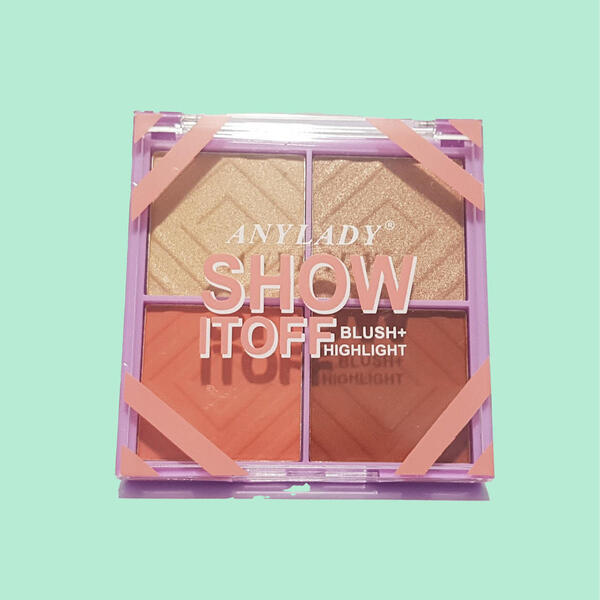 Anylady Eyeshadow Palette - 4 Colors High Pigment Eye Makeup Palette