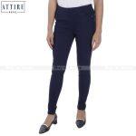 Attire Nepal Blue Stretchable Denim Pants For Women (P-62)