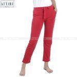 Attire Nepal Solid Trousers For Women (TR-10)