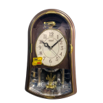 Attractive New Model With Hourley Notice Musicals With Designers Roating Big Sound Music Wall Clock-6227