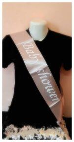 Baby shower Sash