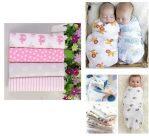 Baby Swaddle Wrapper 100% Cotton