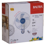 Baltra Wall Fan Cute+ With Remote BF 139